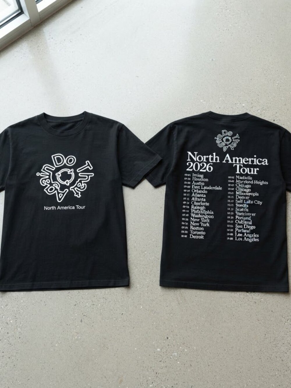 Malcolm Todd Do That Again Tour 2026 North America Black T-Shirt S-4XL